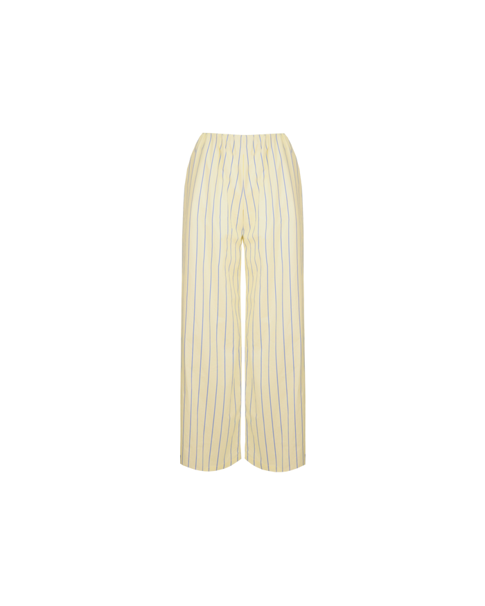 SONNY PANT BUTTER NAVY STRIPE