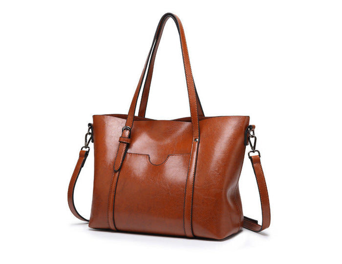 Sophia - Refined Elegance Vegan Leather Tote Bag