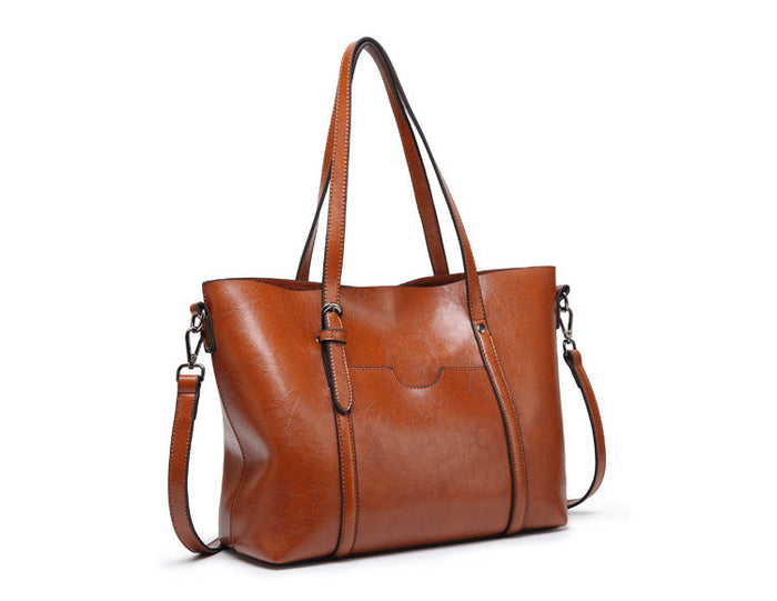 Sophia - Refined Elegance Vegan Leather Tote Bag