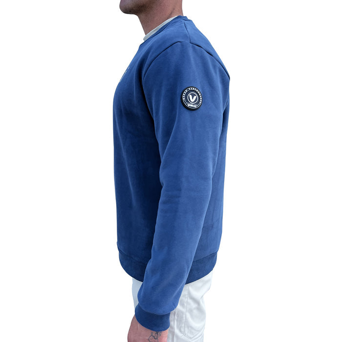 Sorrento Crew Neck Sweater - Vintage Blue