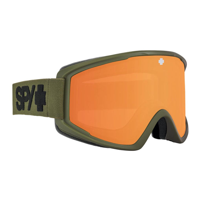 Spy Crusher Elite Goggle - Matte Steel Green/Persimmon