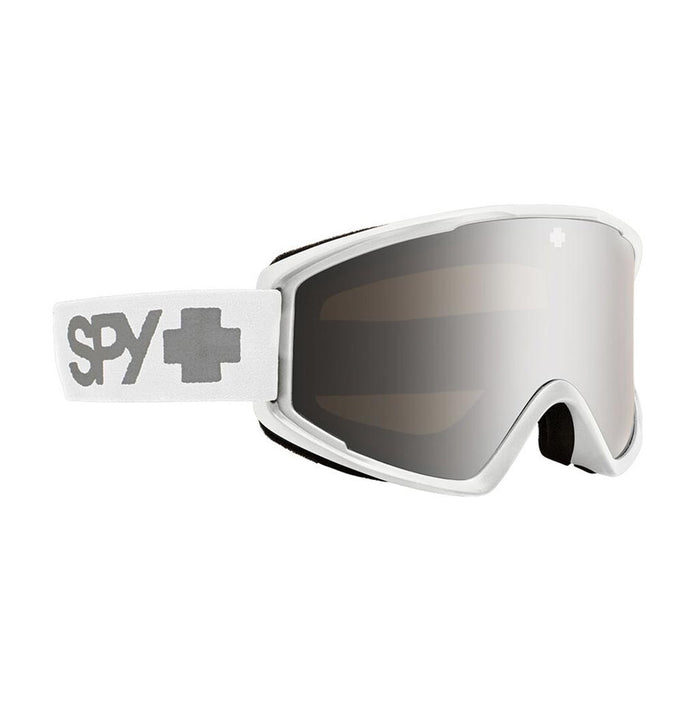 Spy Crusher Elite Goggle - Matte White/Bronze Silver Spectra