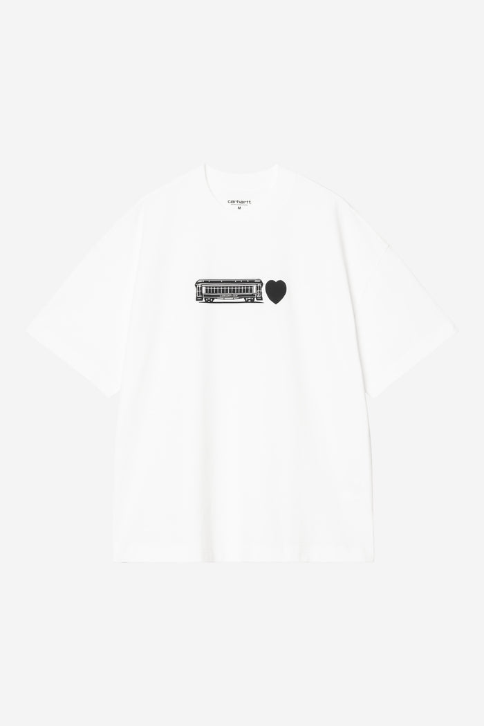 S/S Deconstructed Label T-Shirt