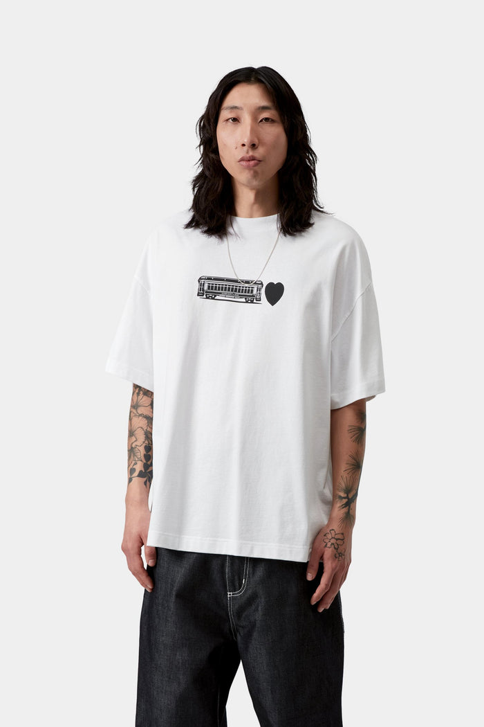 S/S Deconstructed Label T-Shirt