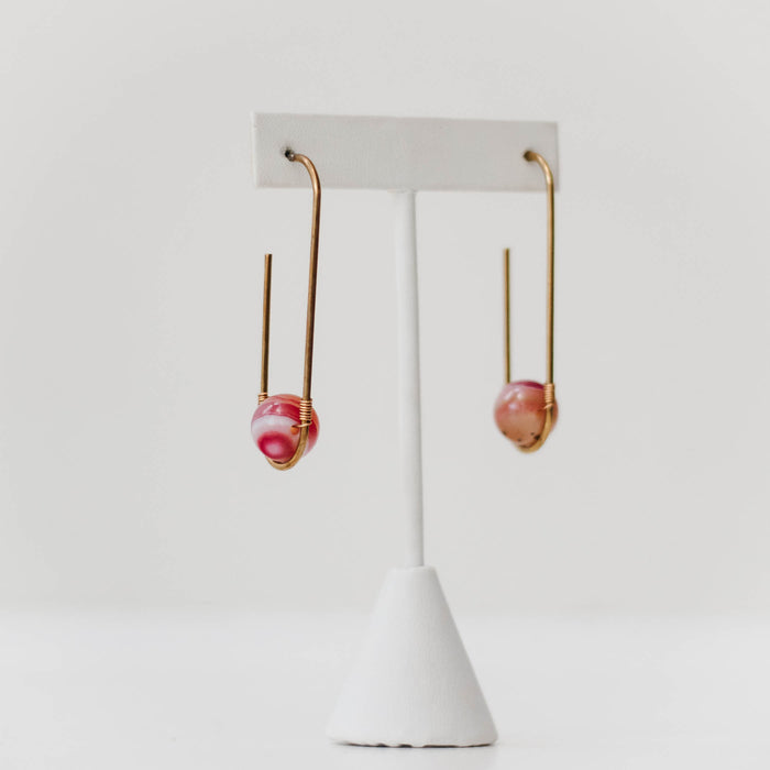 Starburst Orb Earrings