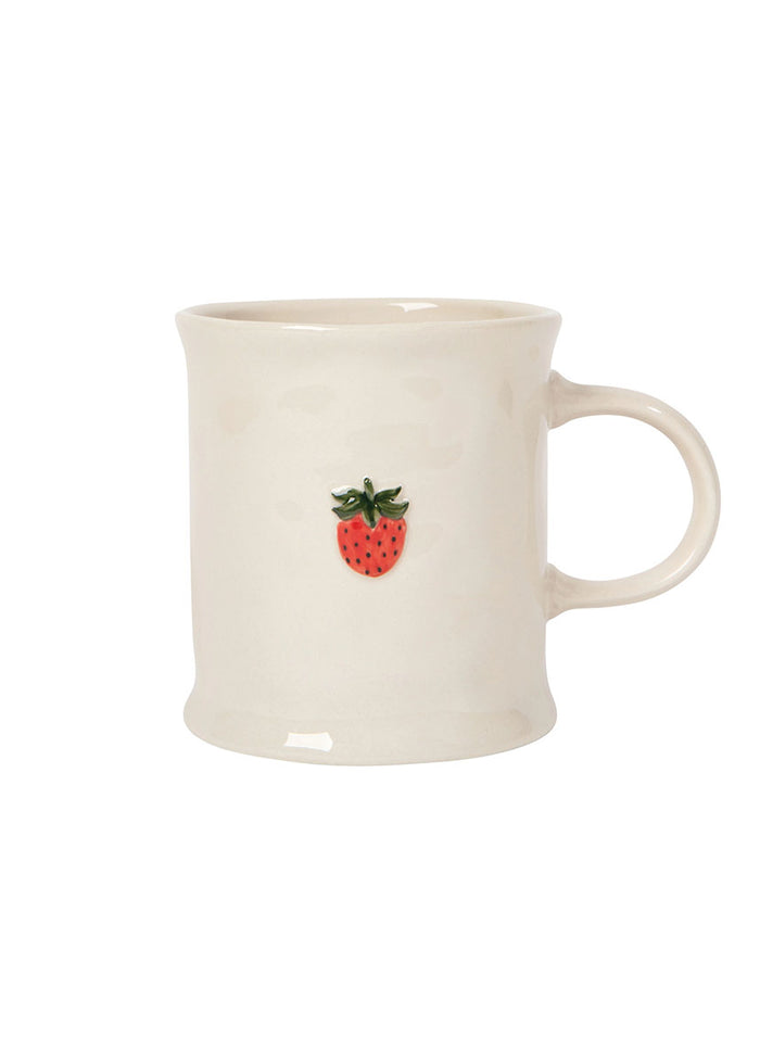 Strawberry Embossed Mug