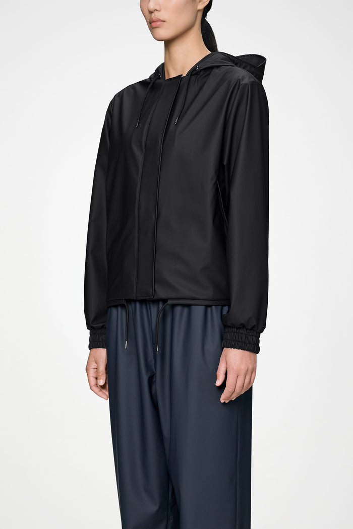 RAINS String W Jacket Black Jacket