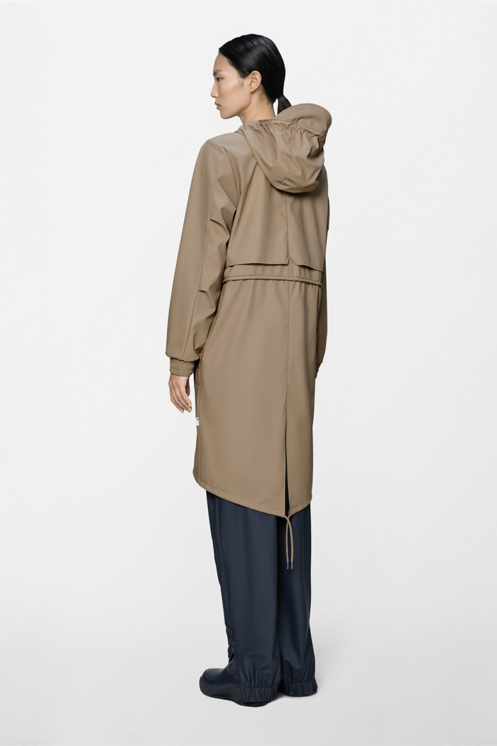RAINS String W Parka Beige Jacket