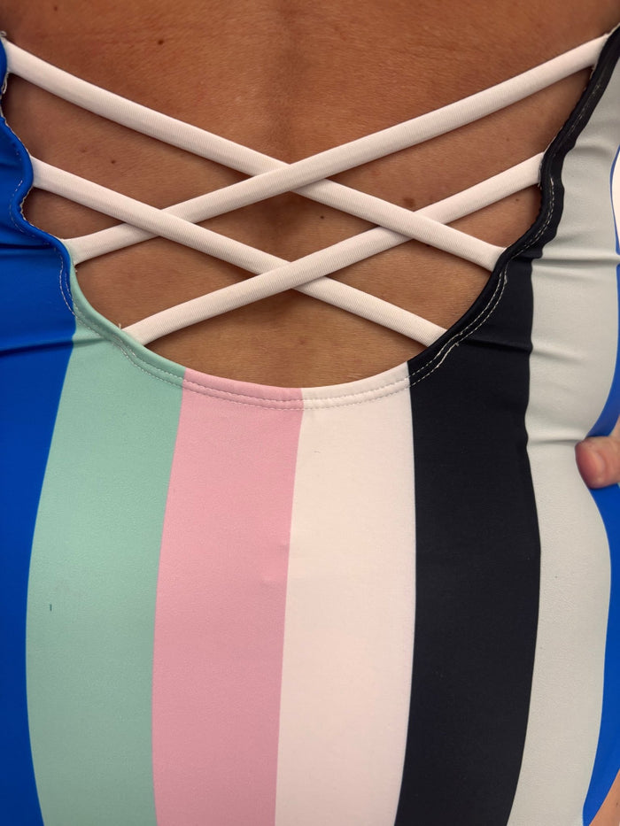 Stripe Out One Piece - Intimate Whispers