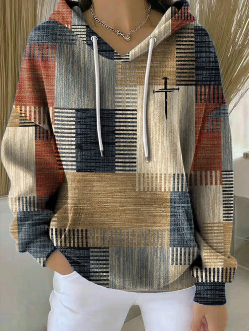 Brown Beige Plaid / L