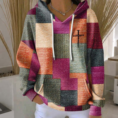Multicolor Red Yellow Plaid / L