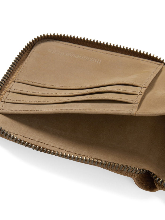 Suede Wallet