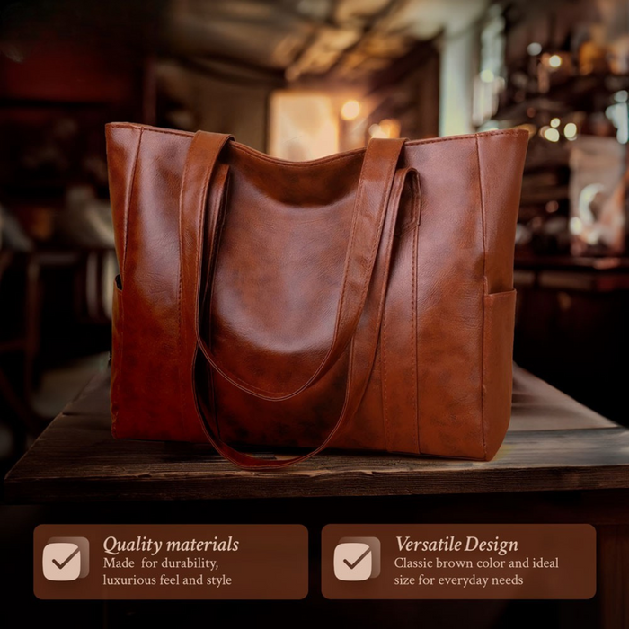 Susan - Minimalist Luxury Vegan Leather Shoulder Bag