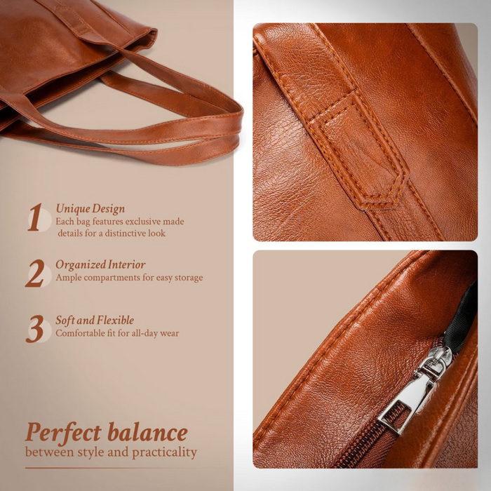 Susan - Minimalist Luxury Vegan Leather Shoulder Bag