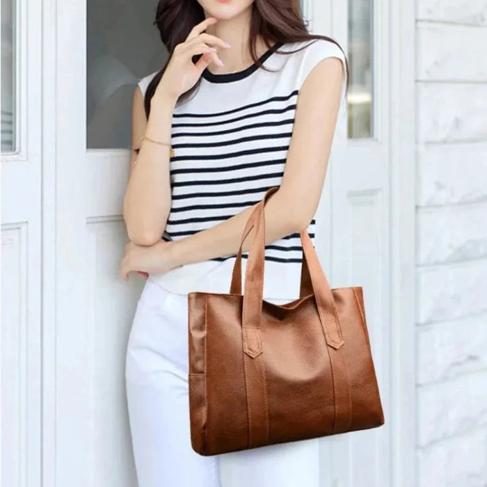 Susan - Minimalist Luxury Vegan Leather Shoulder Bag