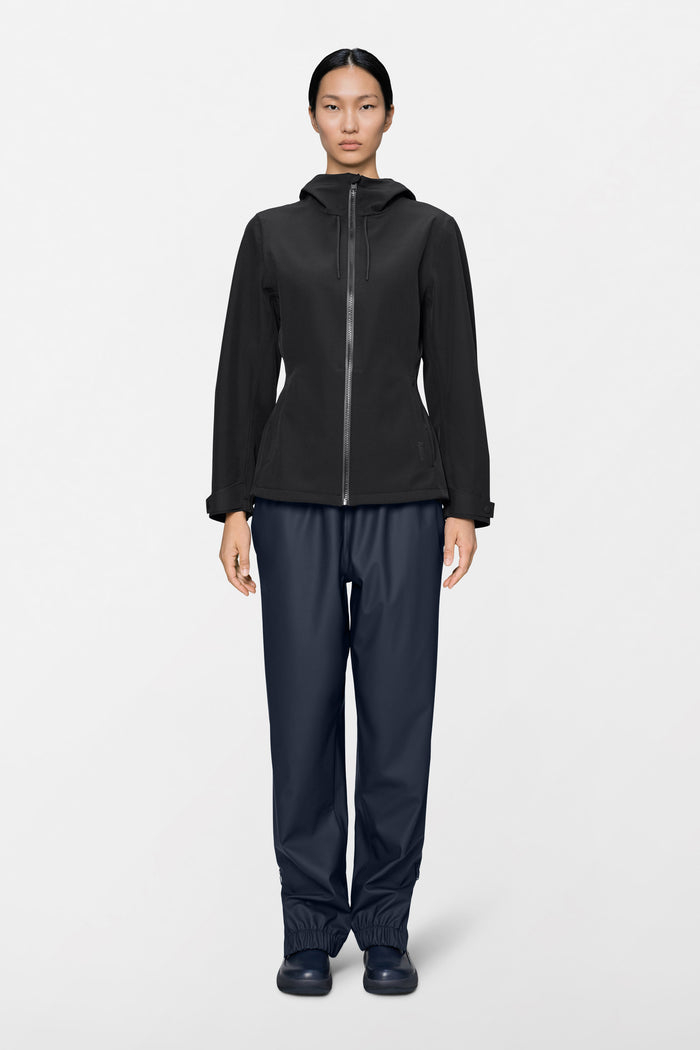 RAINS Suva Softshell W Jacket Black Jacket
