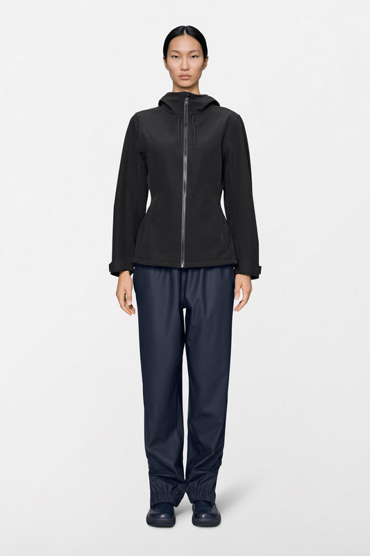 RAINS Suva Softshell W Jacket Black Jacket
