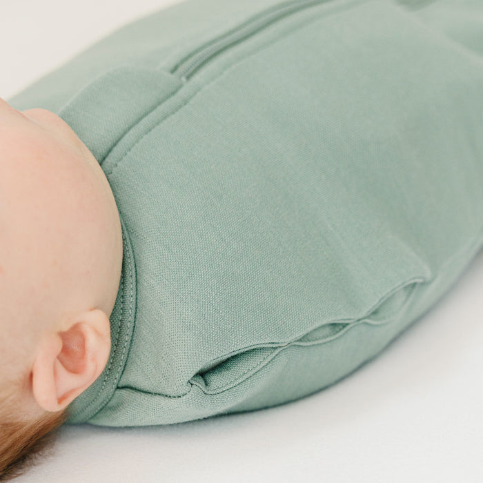 Swaddle Bag, Merino Wool, Newborn to 3 Months, Aloe
