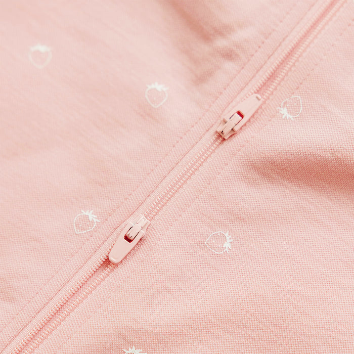 Swaddle Bag, Merino Wool, Newborn to 3 Months, Strawberry