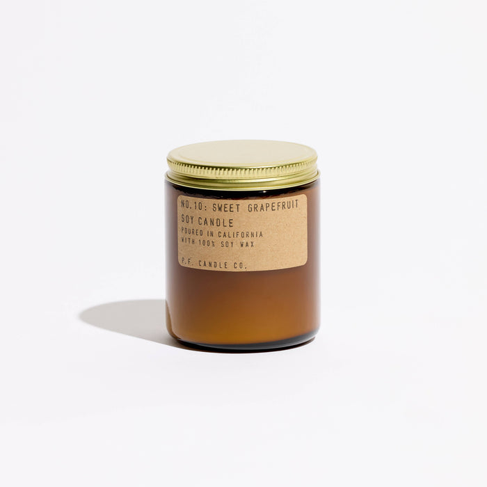 Sweet Grapefruit Standard Soy Candle — P.F. Candle Co.