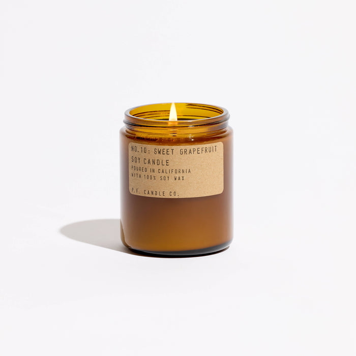 Sweet Grapefruit Standard Soy Candle — P.F. Candle Co.
