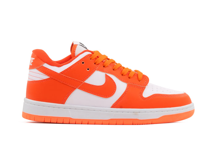 Tenis Dunk Low Blanco Naranja