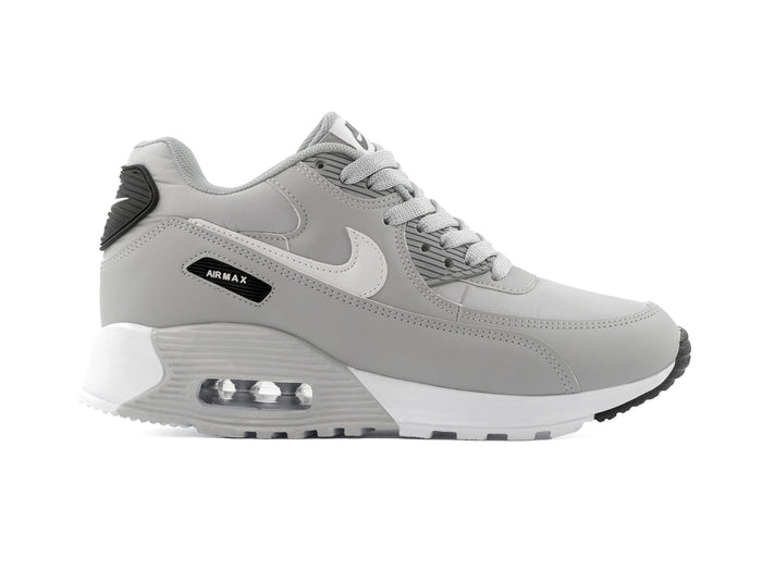 Tenis Max 90 Gris Blanco