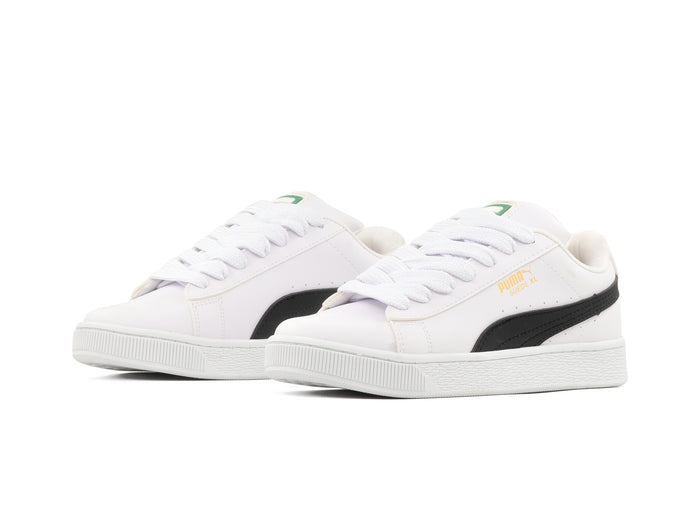 Tenis Suede XL Blanco Negro