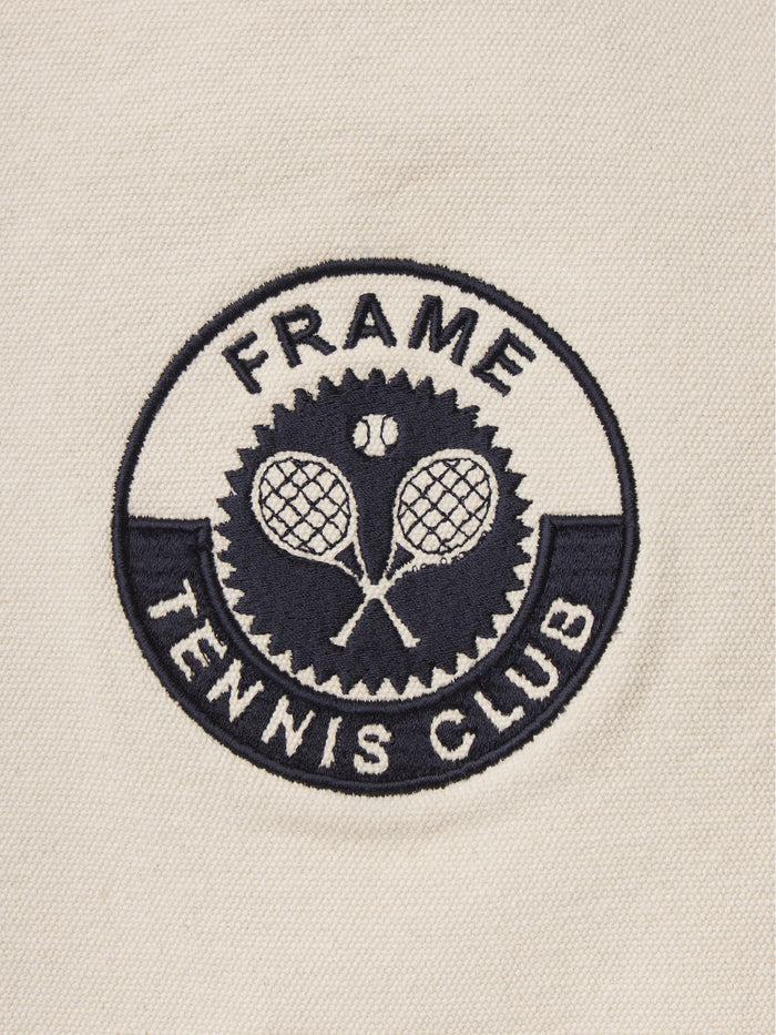 Tennis Tote Bag -- Cream