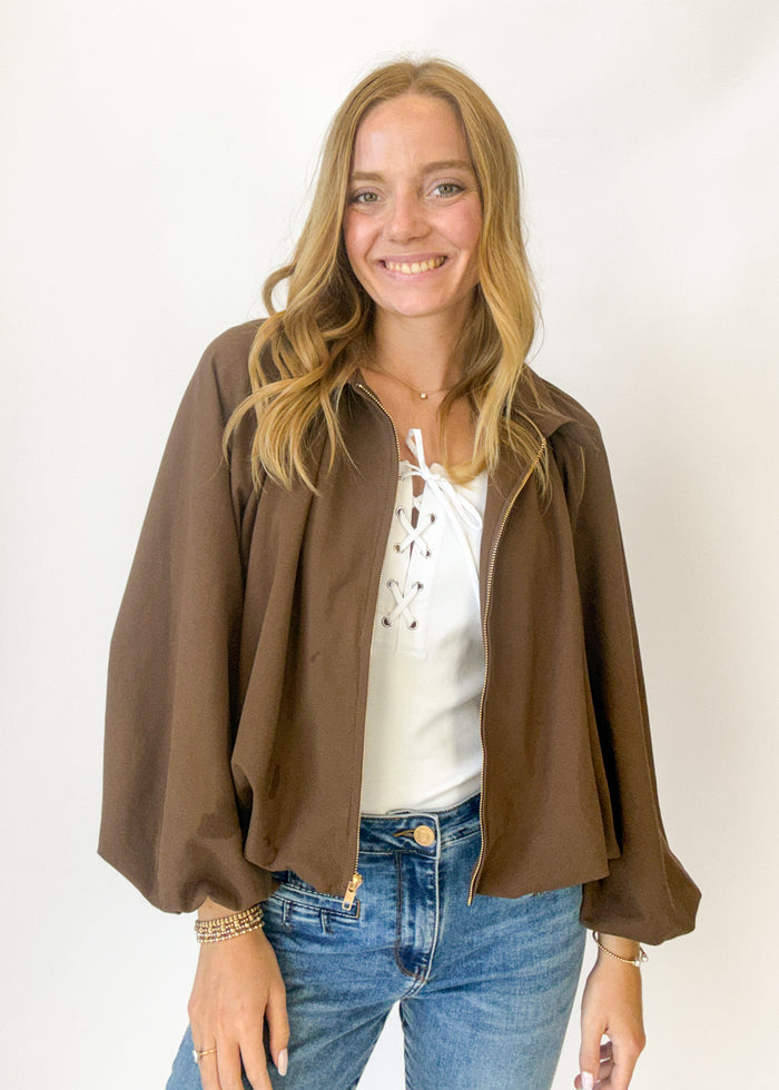 The Chocolate Bubble Jacket