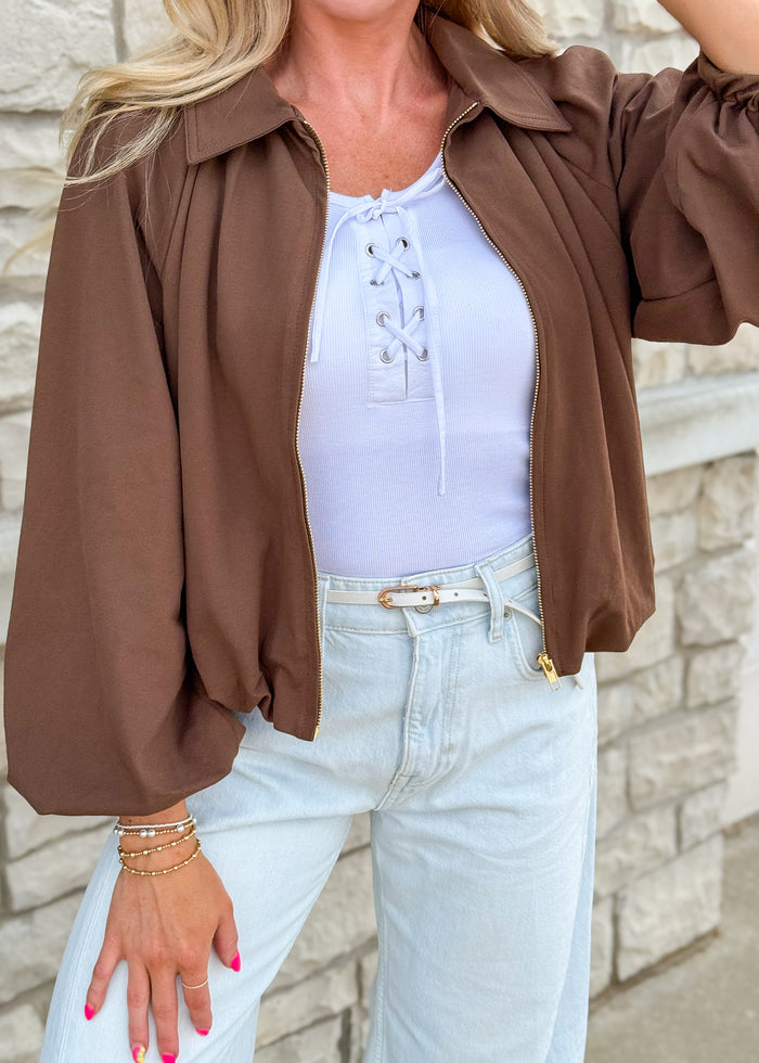 The Chocolate Bubble Jacket