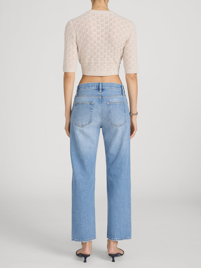 Jean On Model Back