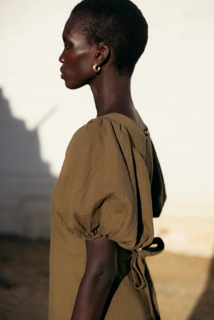 The Maria Dress - Olive