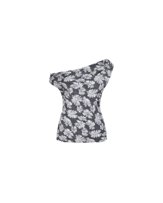 THEA TOP DENIM DAISY