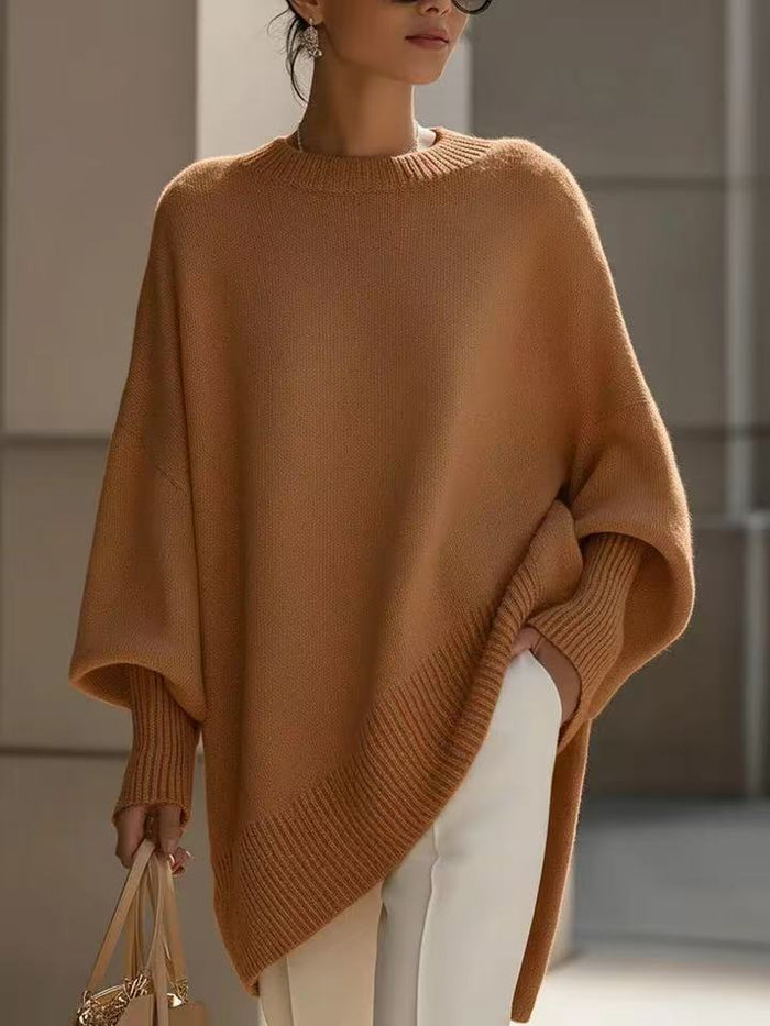 cozy winter pullover women macaron color japanese casual look