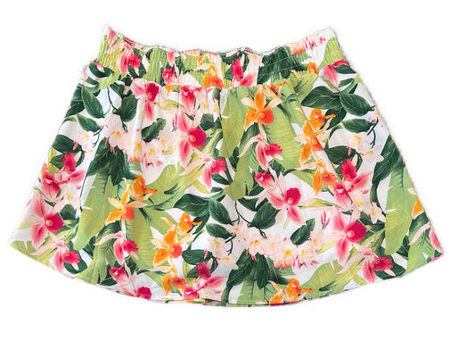 Tommy Bahama Everyday Active Tropical Floral Pull-On Skort Size L