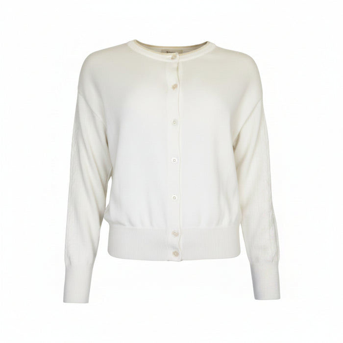 TWNS the label cardigan buttoned long-sleeved round-neck MONTROSE