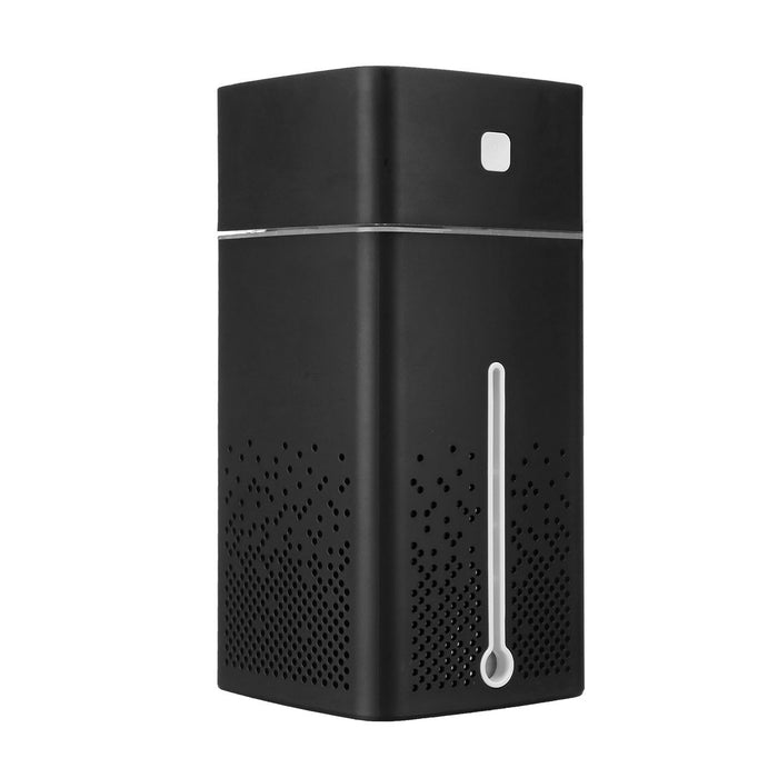 Modern air purifier humidifier improving indoor air quality