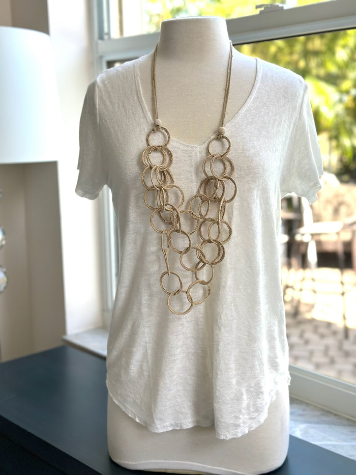 Valerie top styled in mannequin