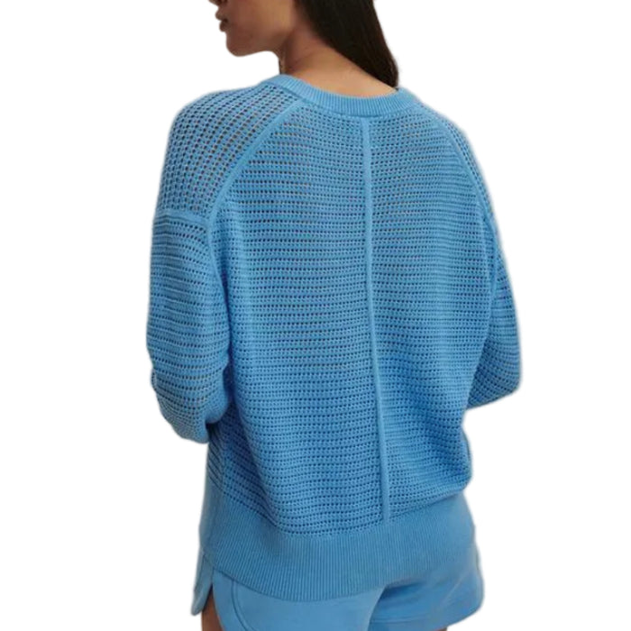 Varley Pembroke Knit Cardigan - Azure Blue