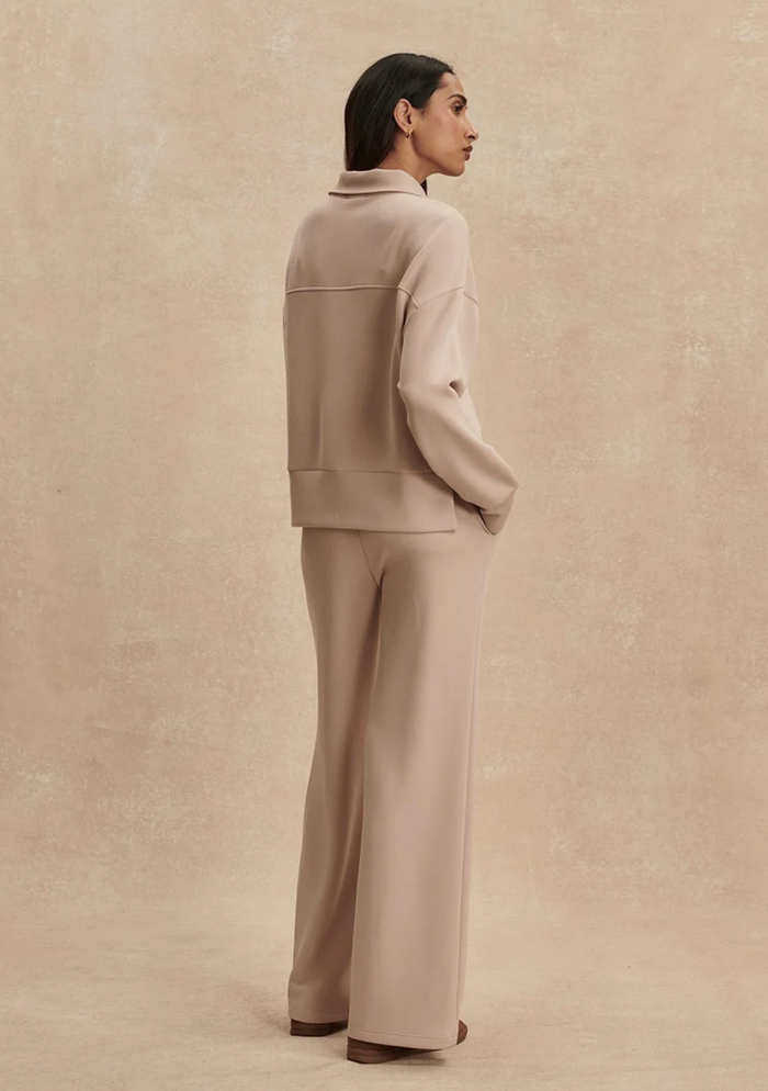 Varley The Wide Leg Pant 30" - Mushroom