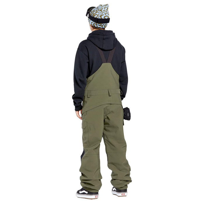 Volcom 2025 Womens Creston Stretch Bib Pant - Ivy