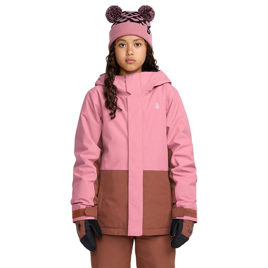 Volcom 2026 Kids Sass n Frass Insulated Jacket - Mesa Rose