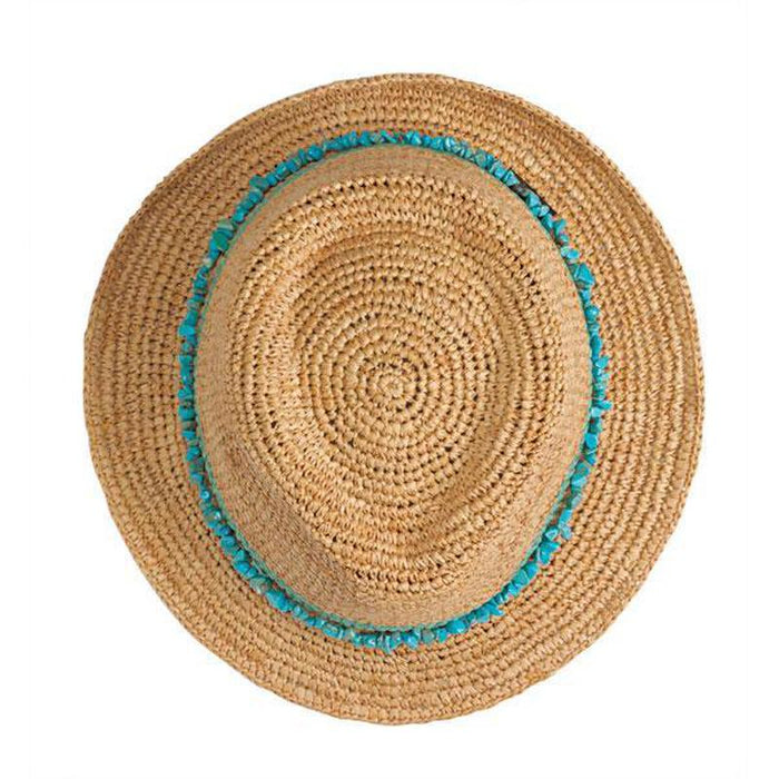 Wallaroo Tahiti Hat - Turquoise