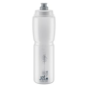 Water Bottle Elite Jet Sugar Cane Transparent/Logo Grey 950ml
