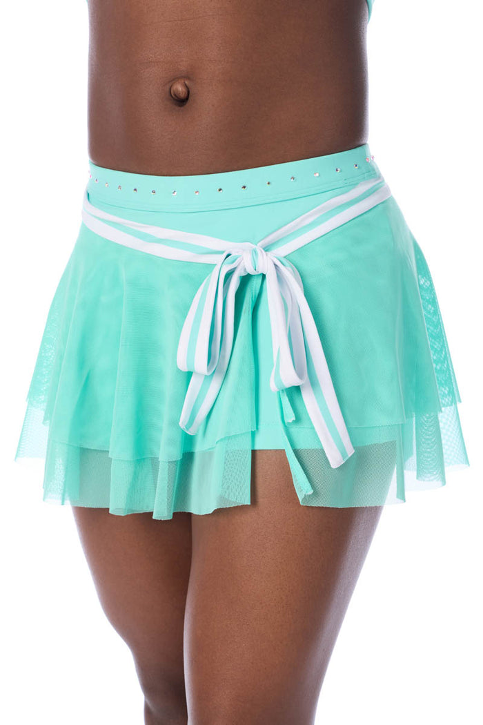 Whim Skirt in Light Aqua