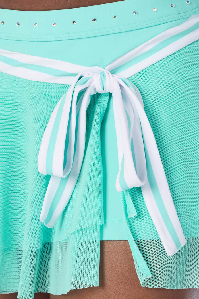 Whim Skirt in Light Aqua