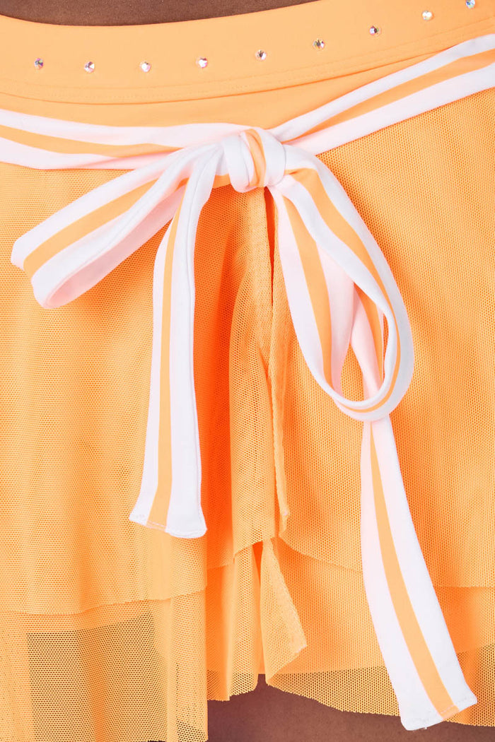 Whim Skirt in Tangerine
