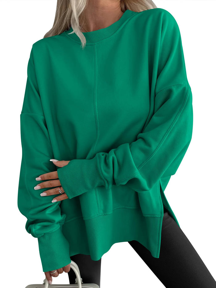 Women's Casual Pullover Sweater for Effortless Style UK