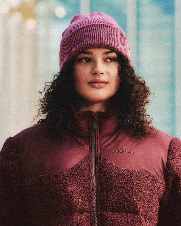 Women's Epiq Hybrid Fleece Jacket - Mulberry
